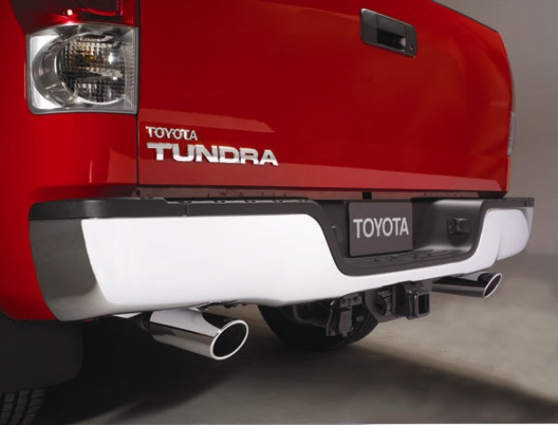 TRD Dual Exhaust installed at Southeast Toyota Processing | Toyota ...